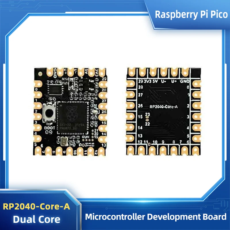 

Raspberry Pi Pico RP2040-Core-A Microcontroller Development Board Based On RPi Official RP2040 Dual Core Processor