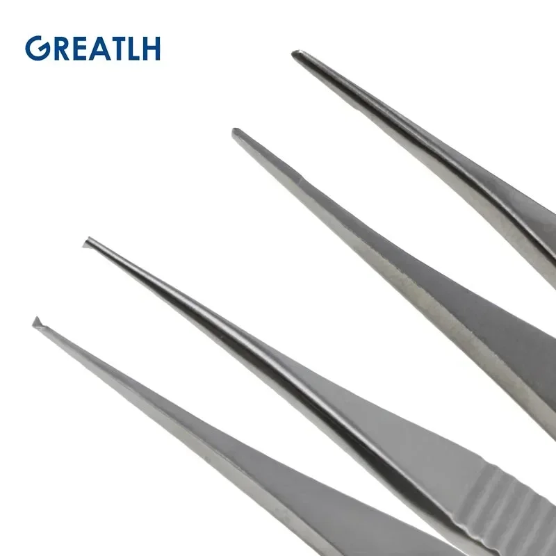 Ophthalmic Surgical Instruments Autoclavable Stainless Steel Tissue Forceps
