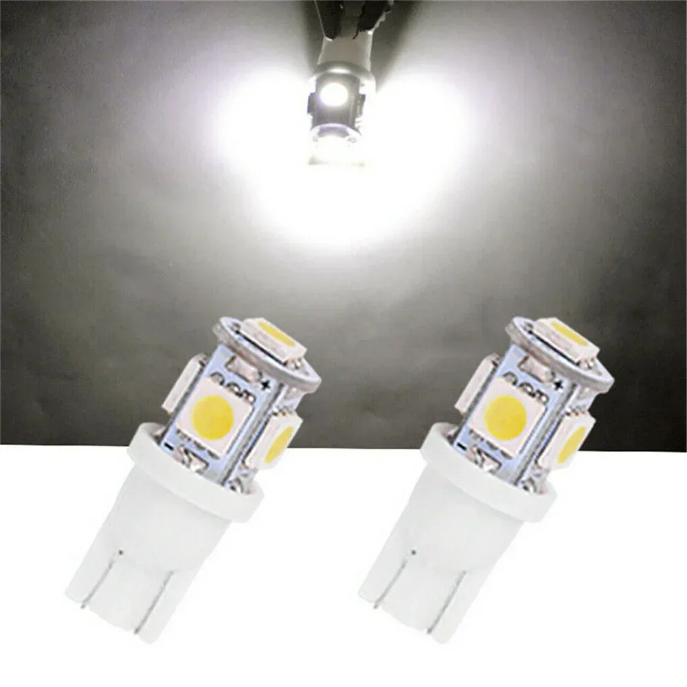 14Pcs T10 BA9S 3030 4SMD Led T4W 자동차 인테리어 돔지도 빛 번호판 역방향 주차 조명 전구 자동 도어 램프 흰색 12V