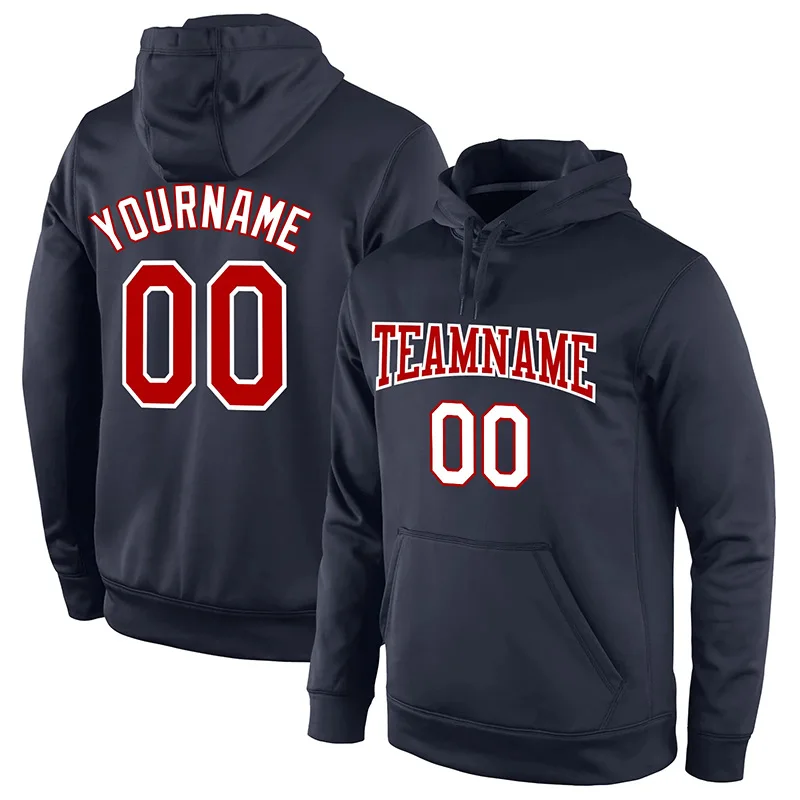 Black and Blue Color Customized Jersey 3D Printed Hoodies Unisex Pullovers Hoodie Casual Sweatshirts