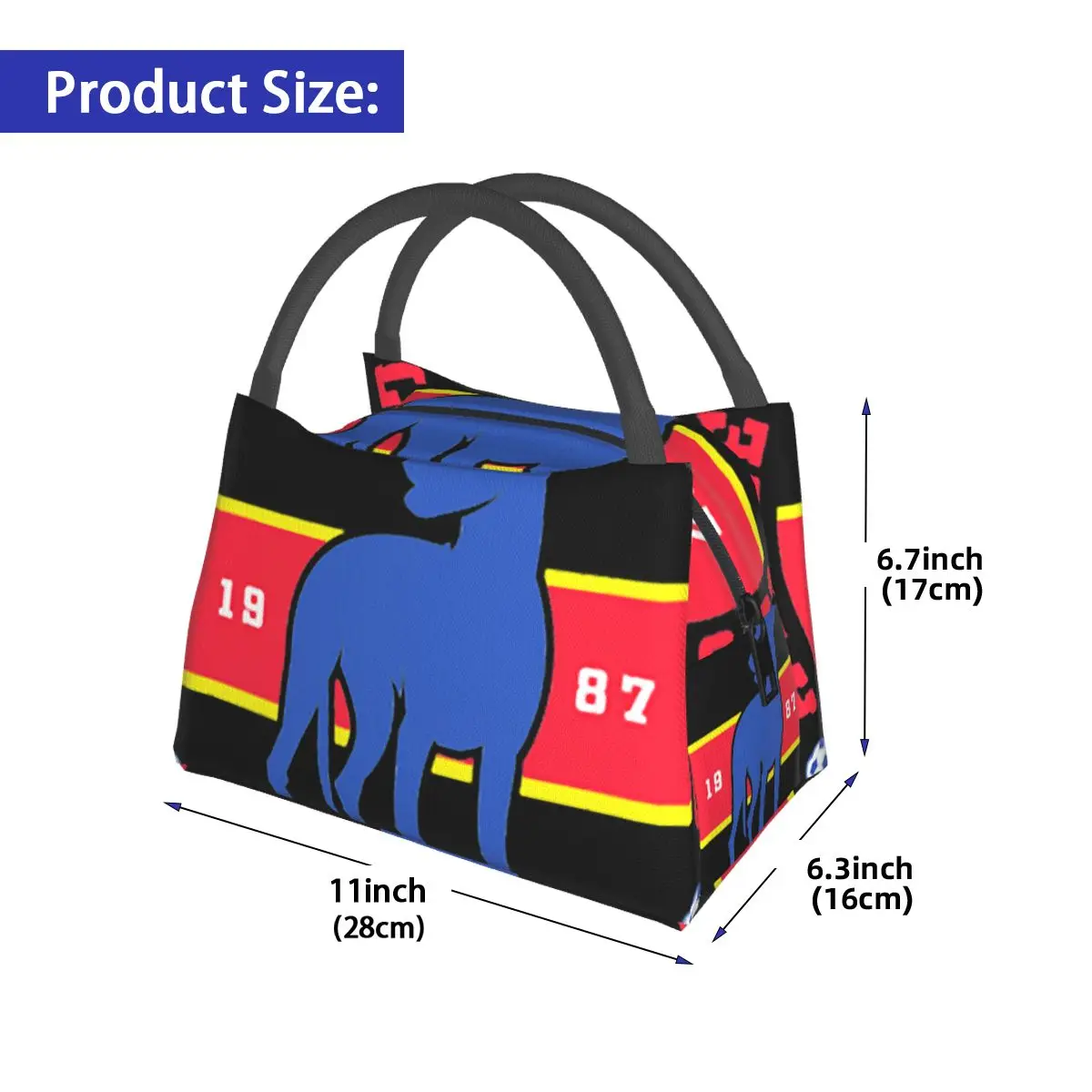 Richmond Athletic Football Club 1987 Portable insulation bag for Cooler Thermal Food Office Pinic Container