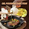 Press type glass oil Spray Oil Bottle Spray Oil Dispenser Oil Jar BBQ Kitchen Baking Roasting Picnic Kitchen Toolglass oil spray 2