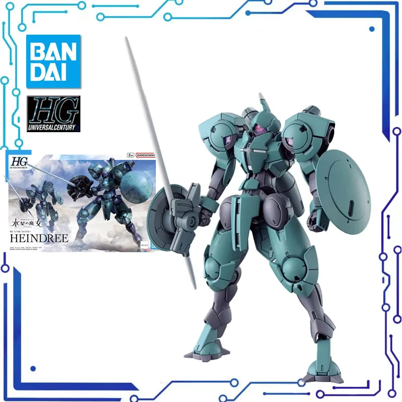 

BANDAI Anime HG 1/144 HEINDREE CFP-010 New Mobile Report Gundam Assembly Plastic Model Kit Action Toys Figures Gift