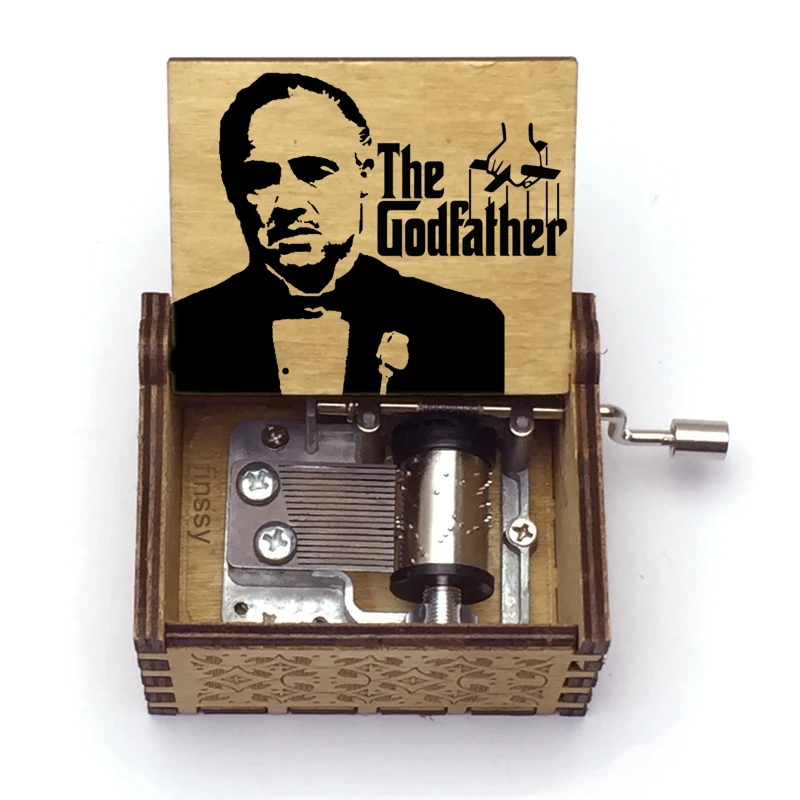 speak softly love Godfather music theme music box Caixa De Musica Musical Box Christmas Gift Drop Shopping large stock 5