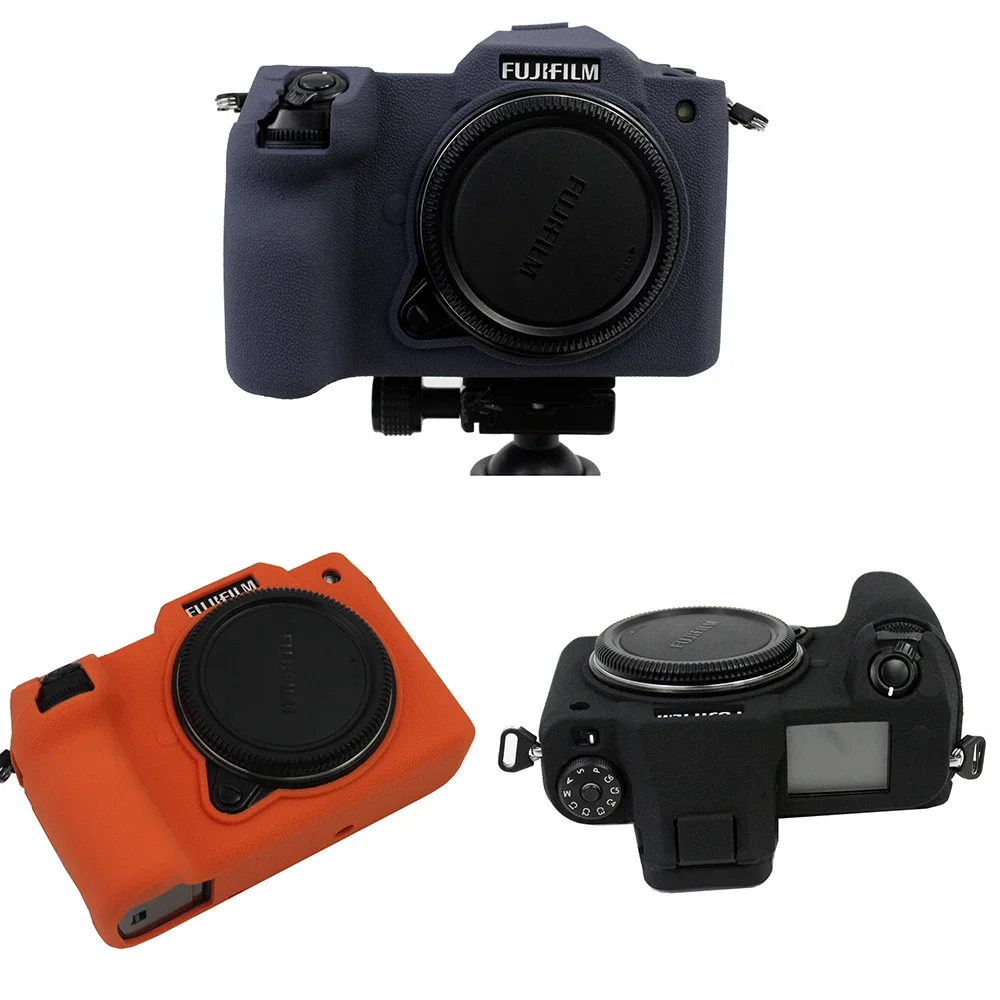 Custodia Morbida Portatile In Silicone Per Fotocamera Per Fujifilm Gfx100S Gfx 100S Custodia Protettiva In Gomma Per Fotocamera