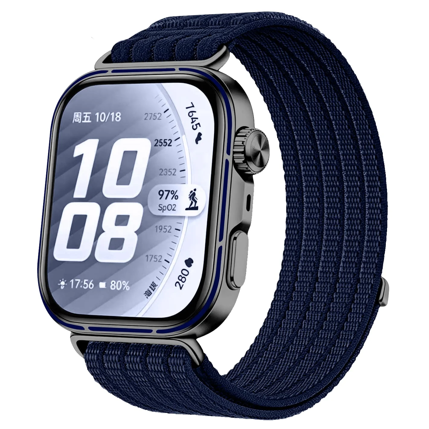 Braided Nylon Strap - Comfortable & Breathable Wristband