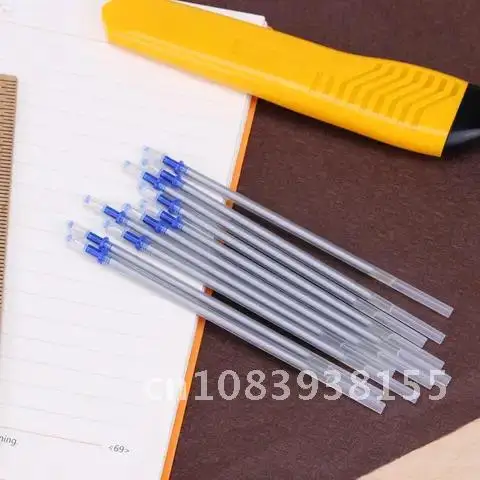 

100pcs/lot Silver Refill Pen for Leather Marking Water Erasable Pens Fabric Leather Mercury Refillable Pen for Leather etc.