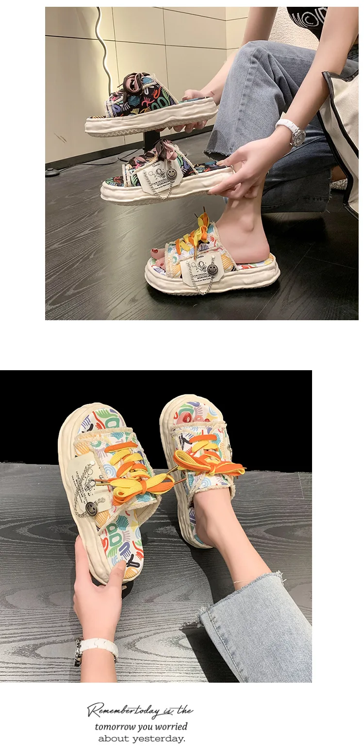 Bonitas zapatillas de plataforma para mujer adolescente - True Deals Club