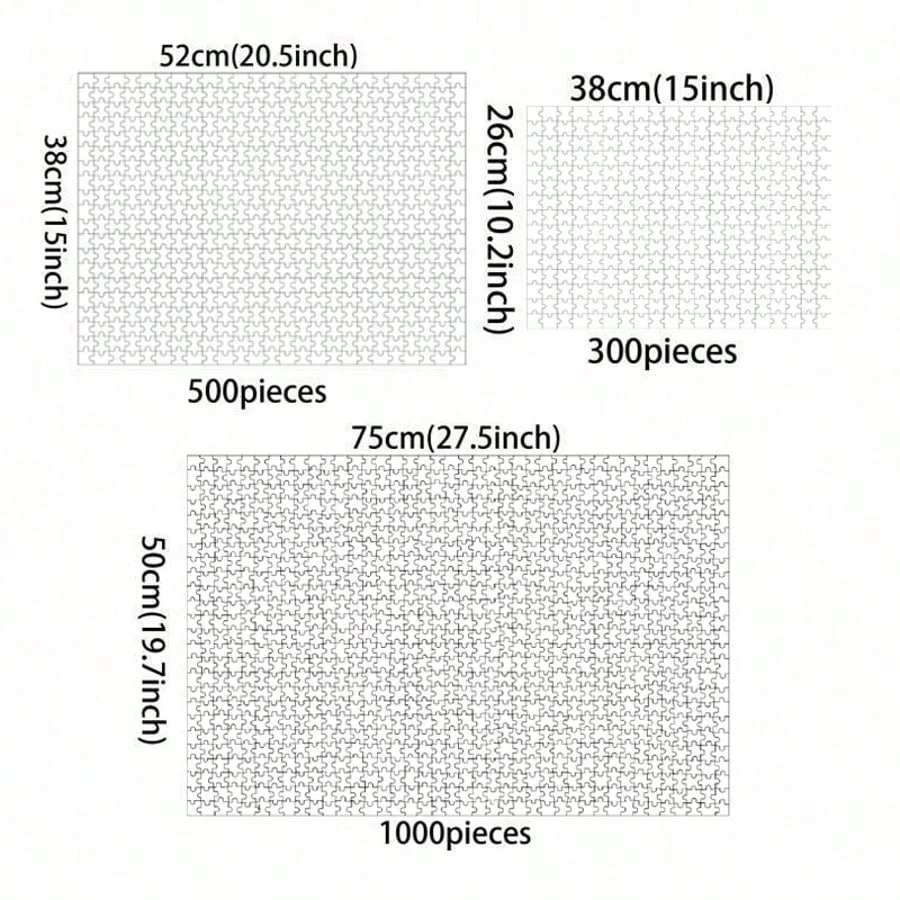고양이 가족 피크닉 1000/520/120 조각 직소 퍼즐 Gameroom 침실 거실을 위한 도전적인 가족 활동  게임-Freehip.co.kr