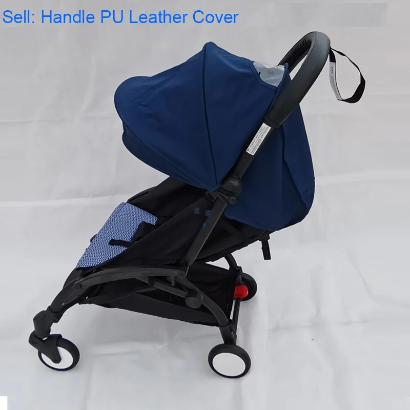 Stroller Leather Cover Baby Stroller Accessories PU Leather Protective Case Cover of Armrest and Handle for Babyzen Yoyo Yoyo2 Stroller