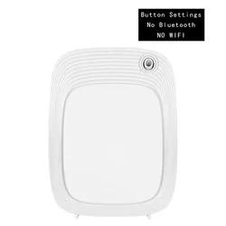 Automatic Aroma Diffuser with Timer Function - 160ml Essential Oil Scent Machine for Home and Hotel Fragrance (B - Button - White)