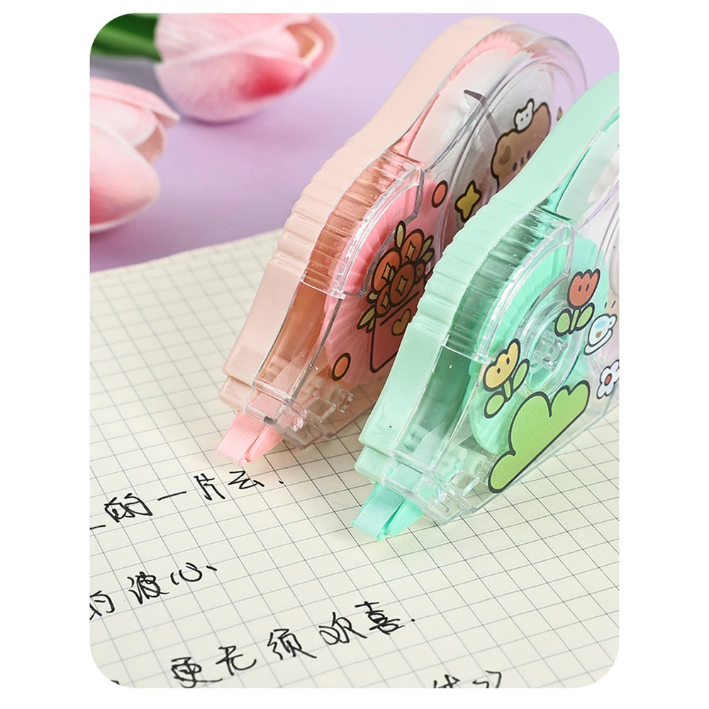 화이트 아웃 교정 테이프 디펜서, 즉각적인 교정용 어플리케이터, 연구 용품, 사용하기 쉬움, 30m x 5mm