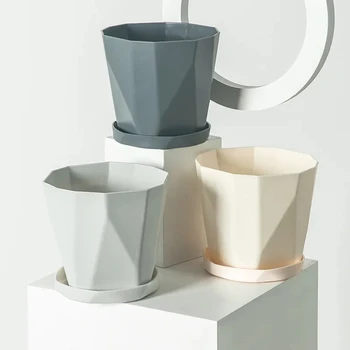 Large Plastic Flower Pots – Indoor & Outdoor 1