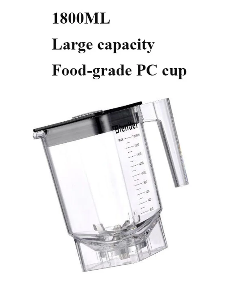 Description Picture 5 of item110V 220V Professional Electric Multi-functional Ice Smoothie Crusher Fruit Mixer Juice Blender Slush Machine