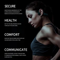 Xiaomi Mijia Real Bone Conduction Sport Headphone Wireless Earphone Bluetooth-Compatible Headset Hands-free with Mic for Running 4