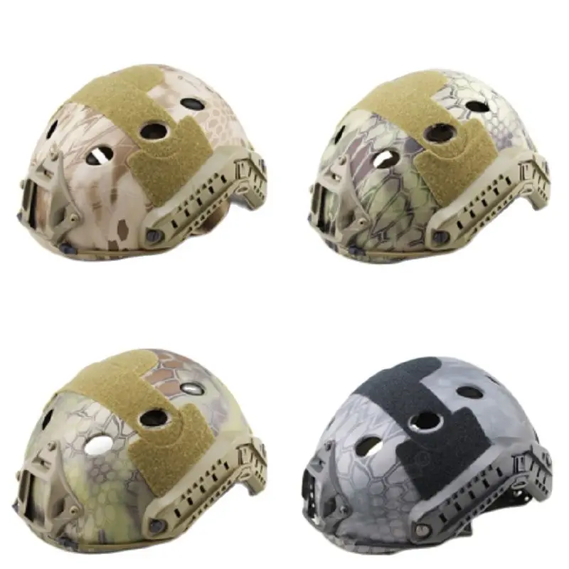 

Hl06 Camouflage Round Hole Fast Helmet, High Configuration