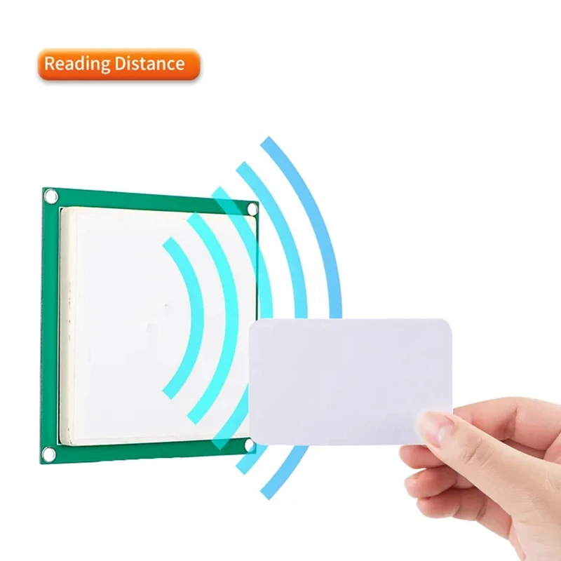 

35X35mm 1Dbi Antenna Integrated 868-928Mhz All-In-1 UHF RFID Module(1Dbi EU USB) Durable Easy To Use