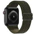 W pattern dark green