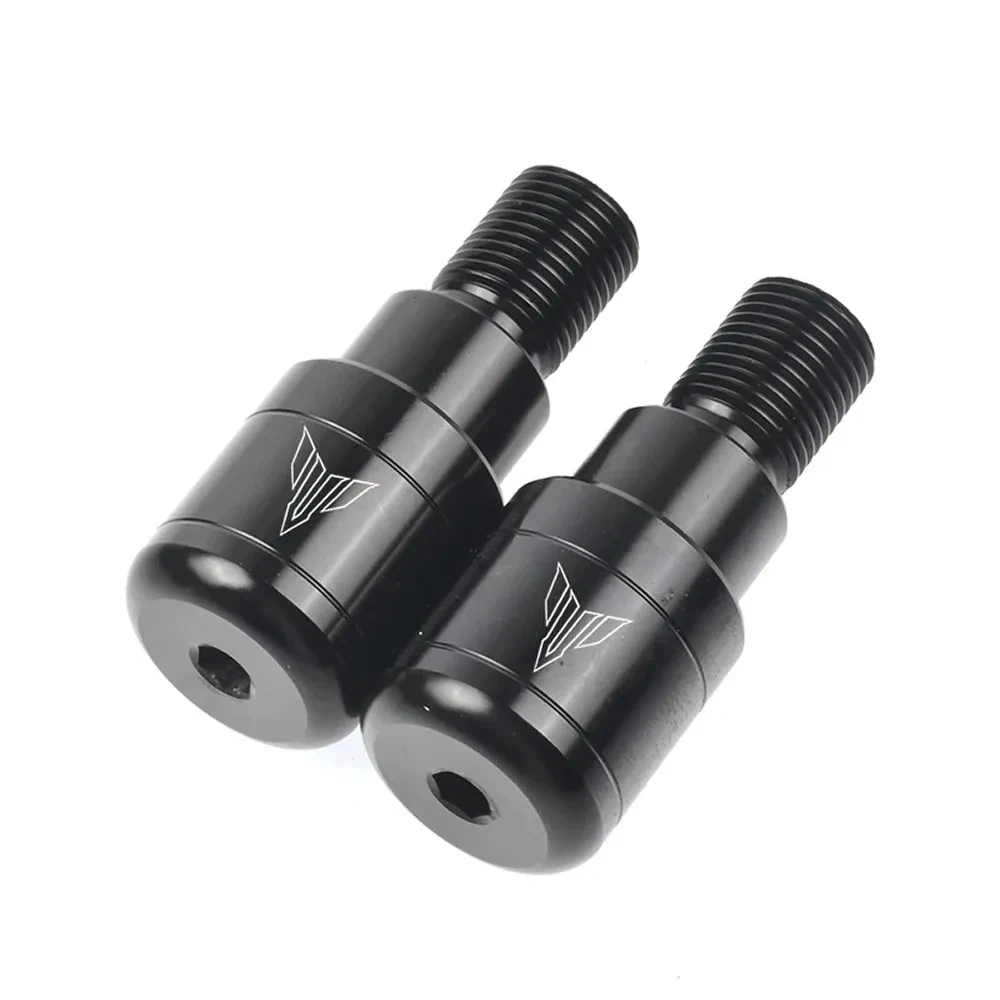 Motorcycle bar end caps CNC Handlebar Grips For Yamaha MT07 MT09 MT10 MT125 FZ1 FZ6 FZ6R FZ07 FZ09 FZ010 Handle Bar End