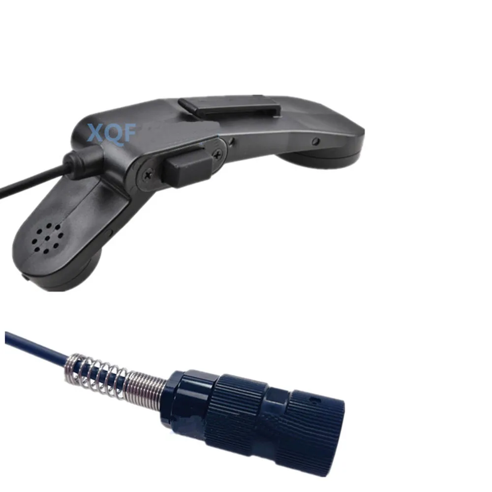 Adaptation for AN/PRC148 PRC152 Walkie-talkie 6pin Aviation Handle H250 Telephone Hand Microphone U329 Microphone