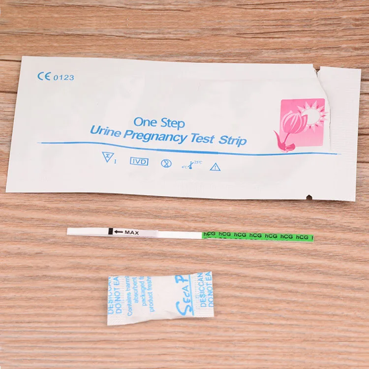 50PCS Women Pregnancy Testing Strips Quick 99% Accuracy Early Pregnancy Test Sets HCG Testing Strips Home Urine Measuring Kits