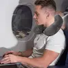 Sleeping Neck Pillow Inflatable Sleeping Pillow For Traveling Adjustable Neck Pillow For High-speed Rail Outdoor Travel 3
