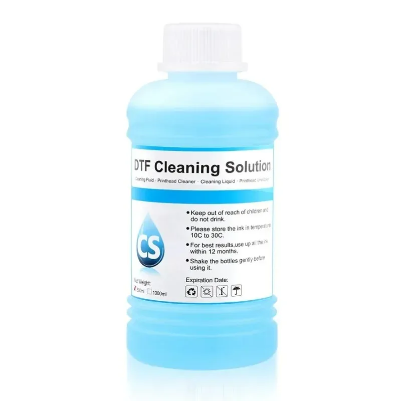 250/500/1000ml Strong DTF Power Cleaning Liquid Printhead Maintenance for Epson DX4 DX5 DX7 L1800 L805 L800