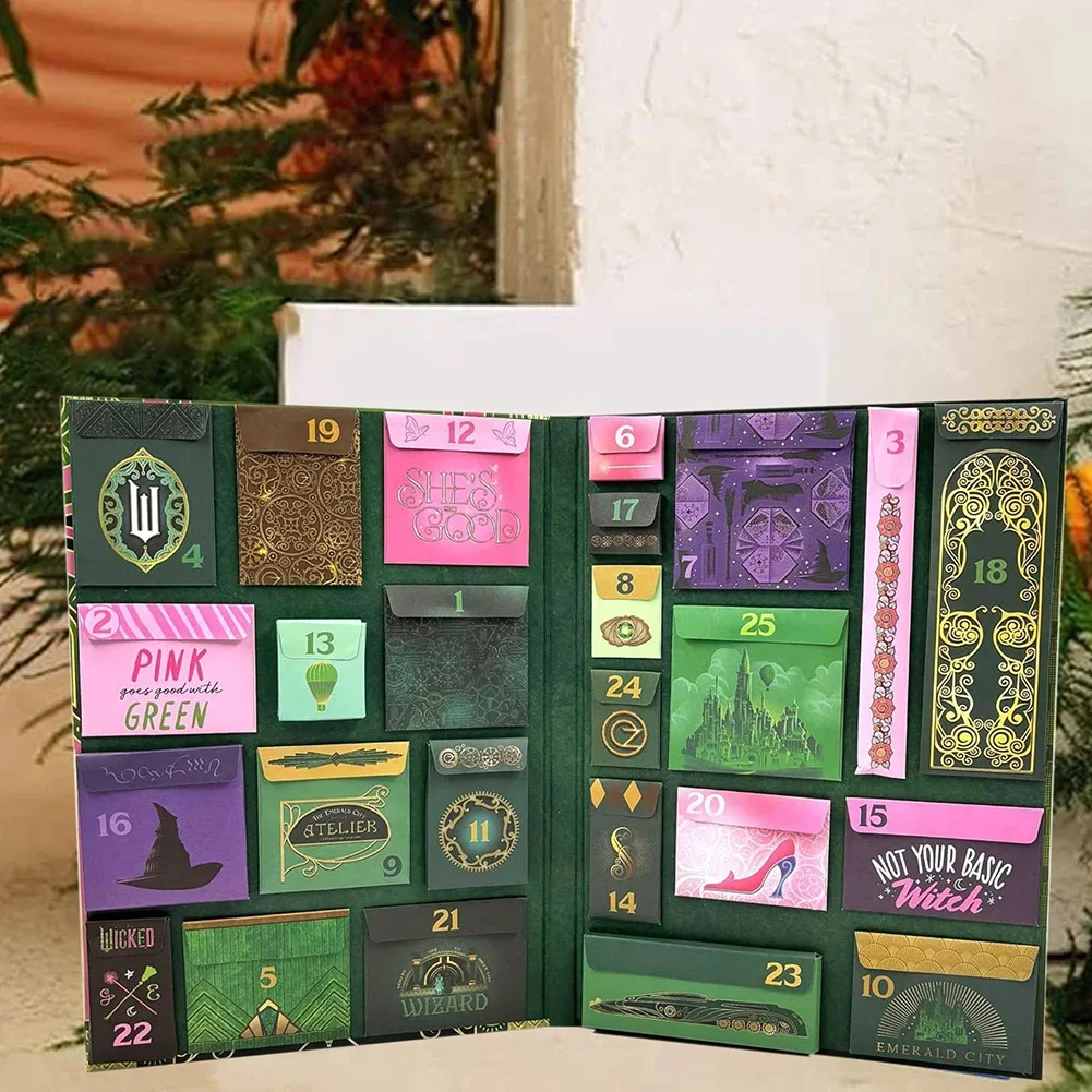 Christmas Advent Calendar With 25 Themed Collectible Items 25 Day Christmas Advent Calendar Home Decor
