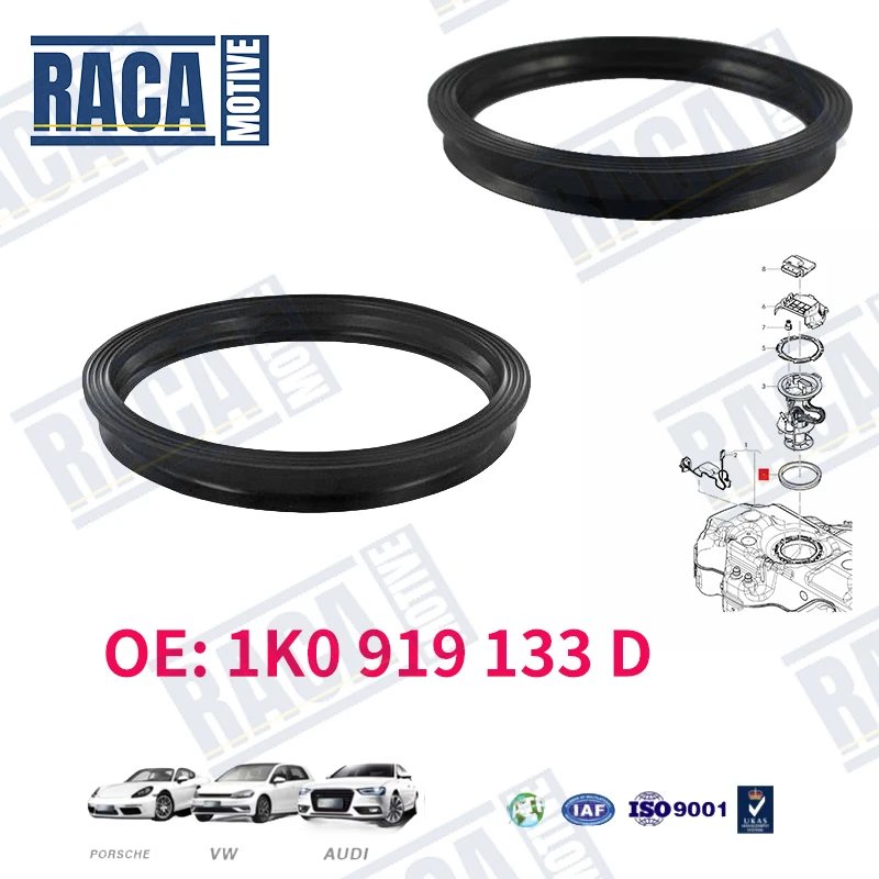 For VW Passat B6 Golf MK6 Audi A4 A6 Skoda Seat Fuel Pump Tank Seal Ring Gasket 1K0919133D 8E0919133G