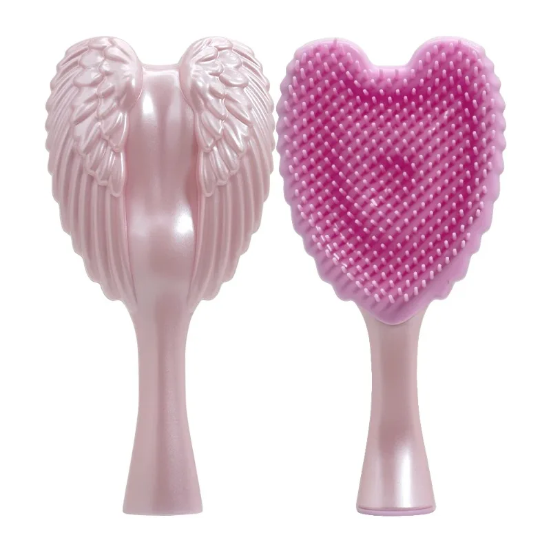 Mini Angel Detangling Tangle Hairbrush Comb Anti-static Hair Brush Women Massage Combs For Salon Hairdressing Tools 1