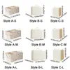 Non-Woven Fabric Clothes Quilt Storage Box Foldable Stackable Clothes Storage Box Dustproof with Handle Luggage Moving Bags 6