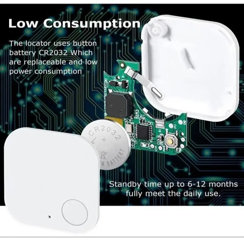 Smart Bluetooth GPS Tracker IOS/Android Mini Mobile Tracking Device Anti-Lost Device Pet Kid Bag Wallet Tracking Finder Locator gps tracker gps locator anti lost tracker bluetooth tracker bluetooth gps tracker