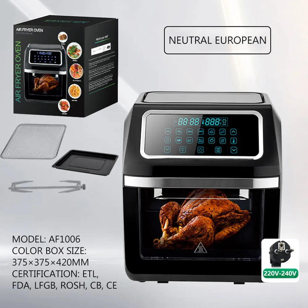 Household Air Fryer Oven without oil Multifunctional Oven Air Deep Fryer Smart Touch Screen air fryer digital deep frying pot