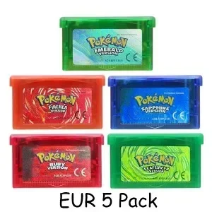 Pokémon Version Émeraude – Game Boy Advance – Complet PAL – Bon état