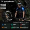 2025 KOSPET TANK X2 Rugged Smart Watch For Men 3D Curved Screen AMOLED AOD 5ATM IP69K Waterproof Bluetooth Call AI Assistant 6
