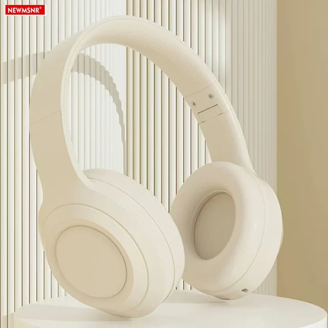 #Wireless Bluetooth Headphones Over Ear HIFI Stereo Headsets Noise Reduction Sports Gaming Earphones Music Player with Mic gifts 1