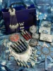 Girlcult Gift Box Chameleon Eyeshadow Lip Gloss Blush Highlight Handheld Mirror Makeup Set 1