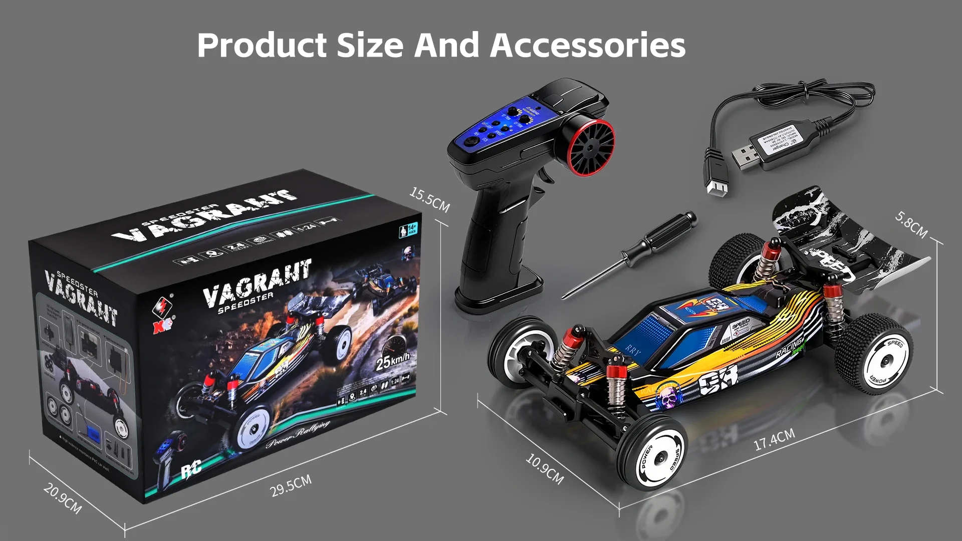 WLtoys 244016 1/24 Scale High Speed 2WD Remote Control Car Drift WLtoys 244016 1/24 Scale High Speed 2WD Remote Control Car Drift