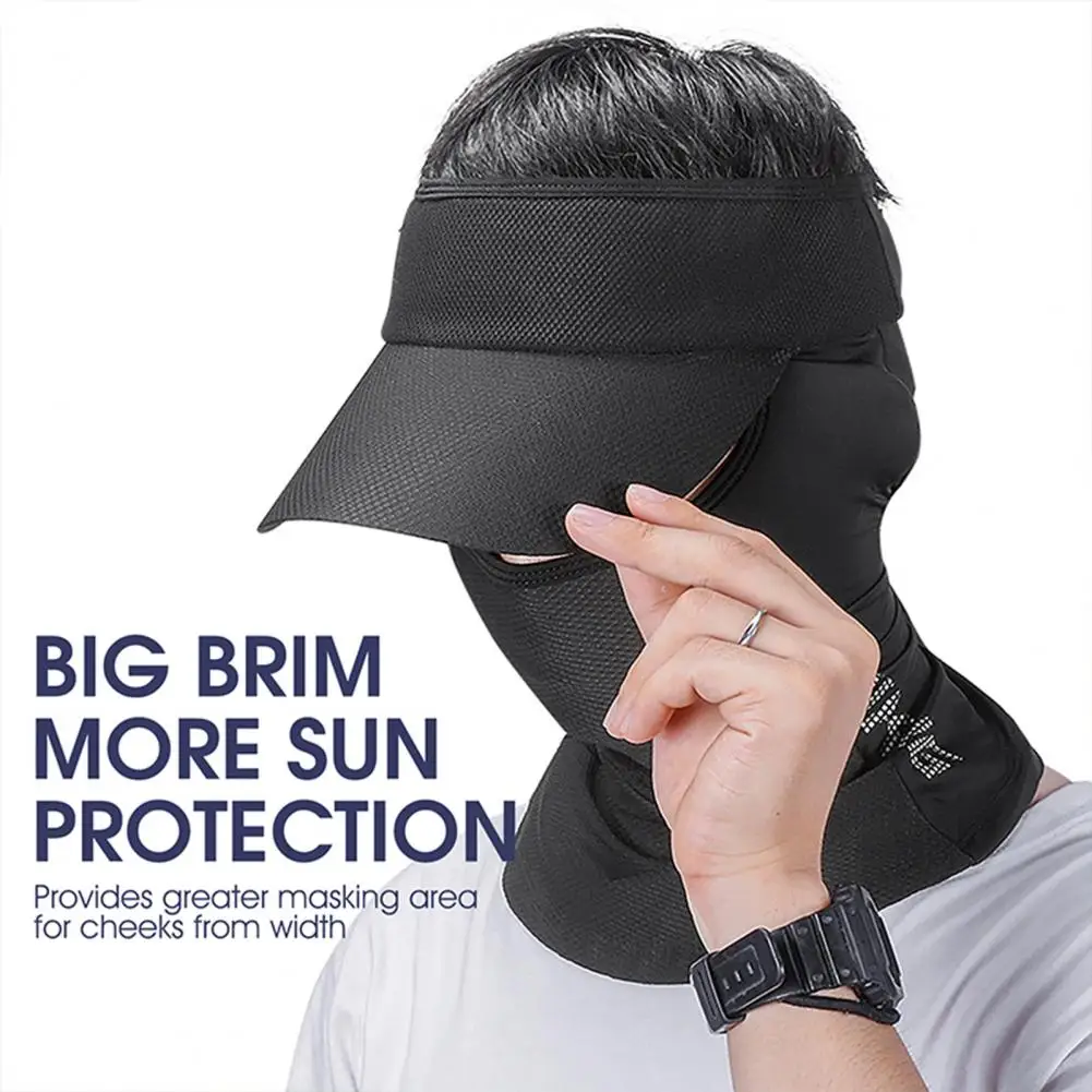 Practical Cycling Headgear  Quick-drying Letter Design Headgear Neck Gaiter  Anti-deformation Headgear Neck Gaiter