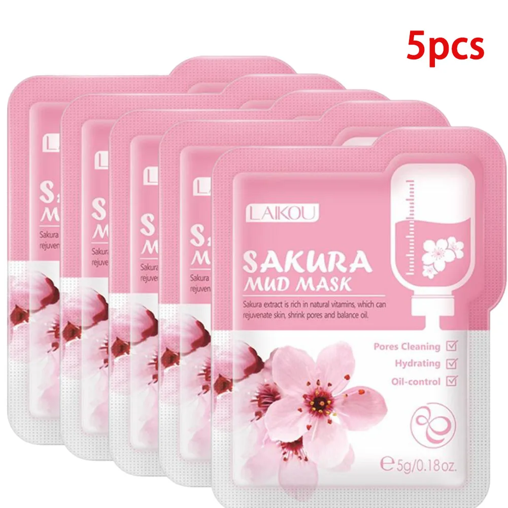 Sakura Brightening & Hydrating Clay Face Mask - Anti-Wrinkle Skincare