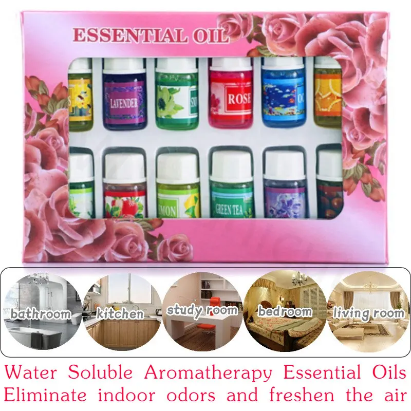 

1 Box of 12 Sticks of Water-soluble Essential Oil Indoor Aromatherapy Fresh Air To Eliminate Indoor Odor Relax The Body