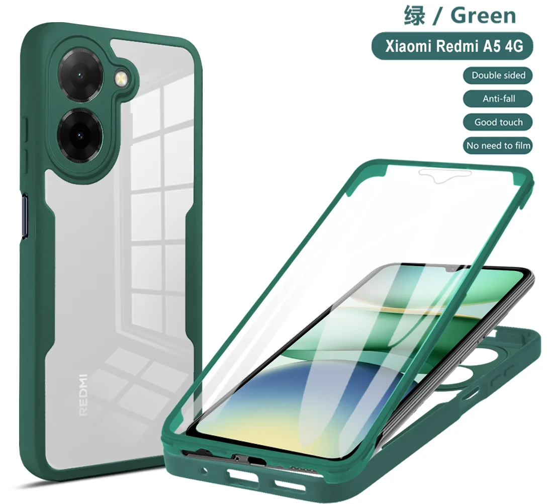 360 Full Cover Screen Protection Shockproof Phone Case