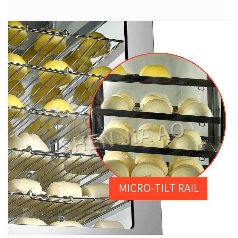 FD-600 Commercial Electric Steaming Cabinet Full Automatic Insulation Steamed Bread Snack Steamer Electric Steamer 110v/220v 1pc 5