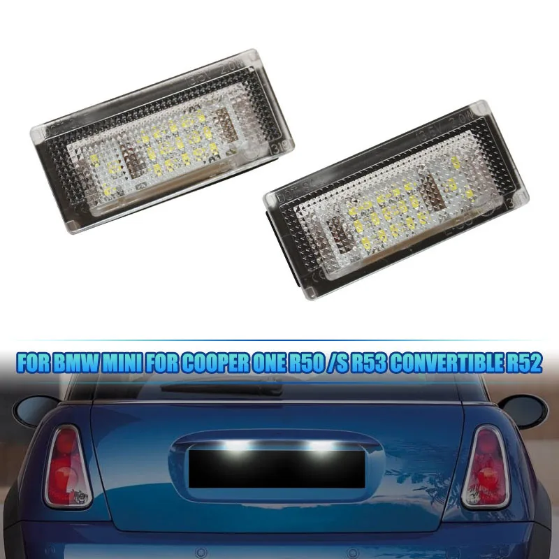 Baceyong Terza luce freno LED, 3ª luce freno posteriore ad montaggio alto, compatibile con Mini Cooper R50, R53 2002-2006, sostituisce 63256935789