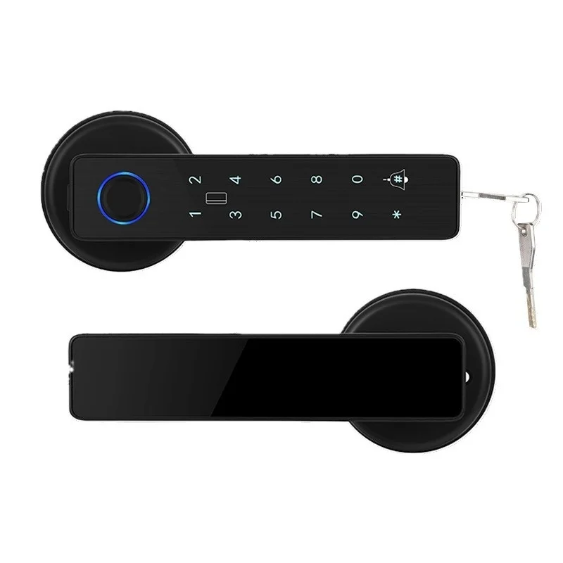 Door Fingerprint Lock Intelligent Bluetooth Electronic Password Remote Home Use Tuya Lock for Door Security