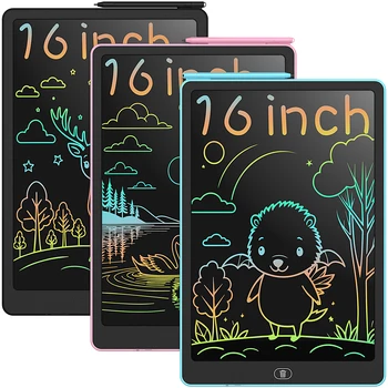 16 Inch LCD Writing Tablet, Large Electronic Drawing Board with Vibrant Colors, Erasable Screen, Perfect Educational Toys 1
