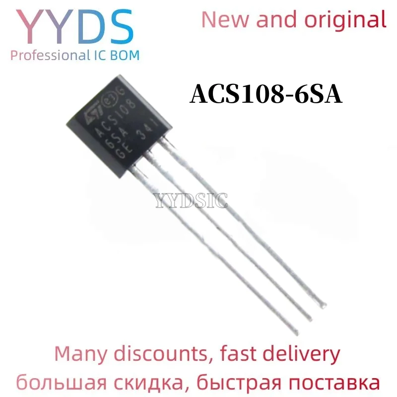 

100 шт./лот ACS108-6SA TO-92 ACS1086S TO92 ACS108