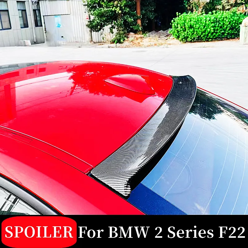 

Для BMW 2 серии F22 218i 220i 225i 228i 235i 240i 2014-2019 Автомобильный задний окно крыша спойлер Крылья комплект черный тюнинг аксессуары