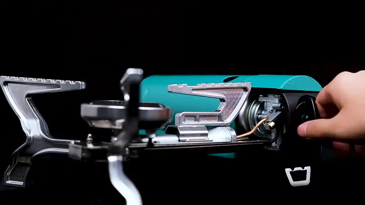 Портативная складная газовая плита для кемпинга