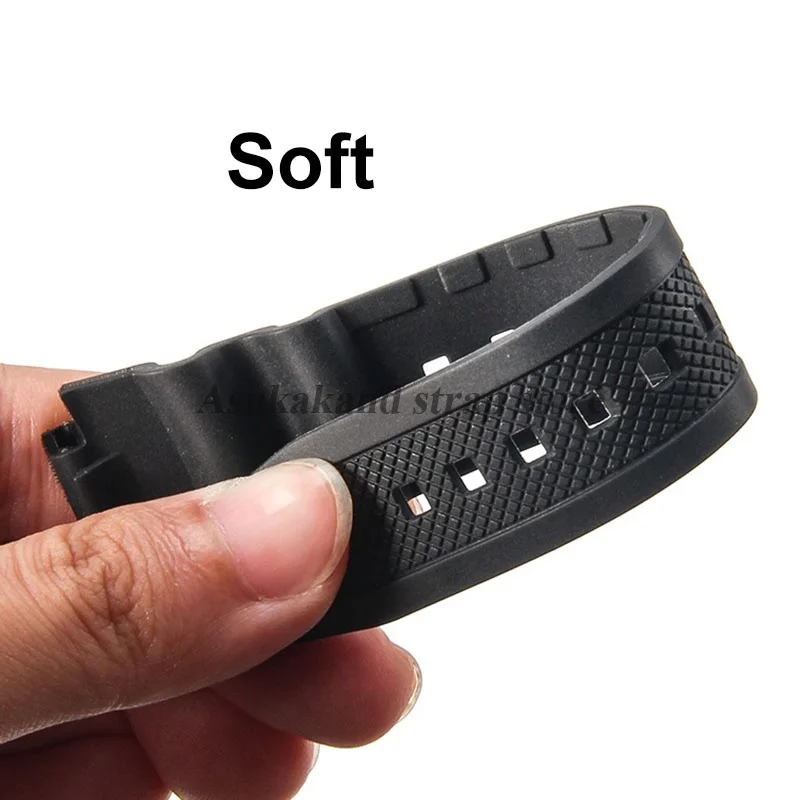 Silikon-Uhrenarmband 18 mm für Casio W218H/AE-1200/1100/SGW-300/400/MRW-200 Band Harz Gummi Armband Sport Taucharmband – Detail 8